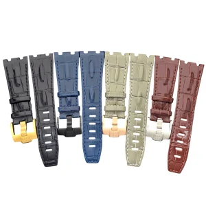 28mm Leather Strap for Audemars Piguet AP Royal Oak Offshore 42mm Watch