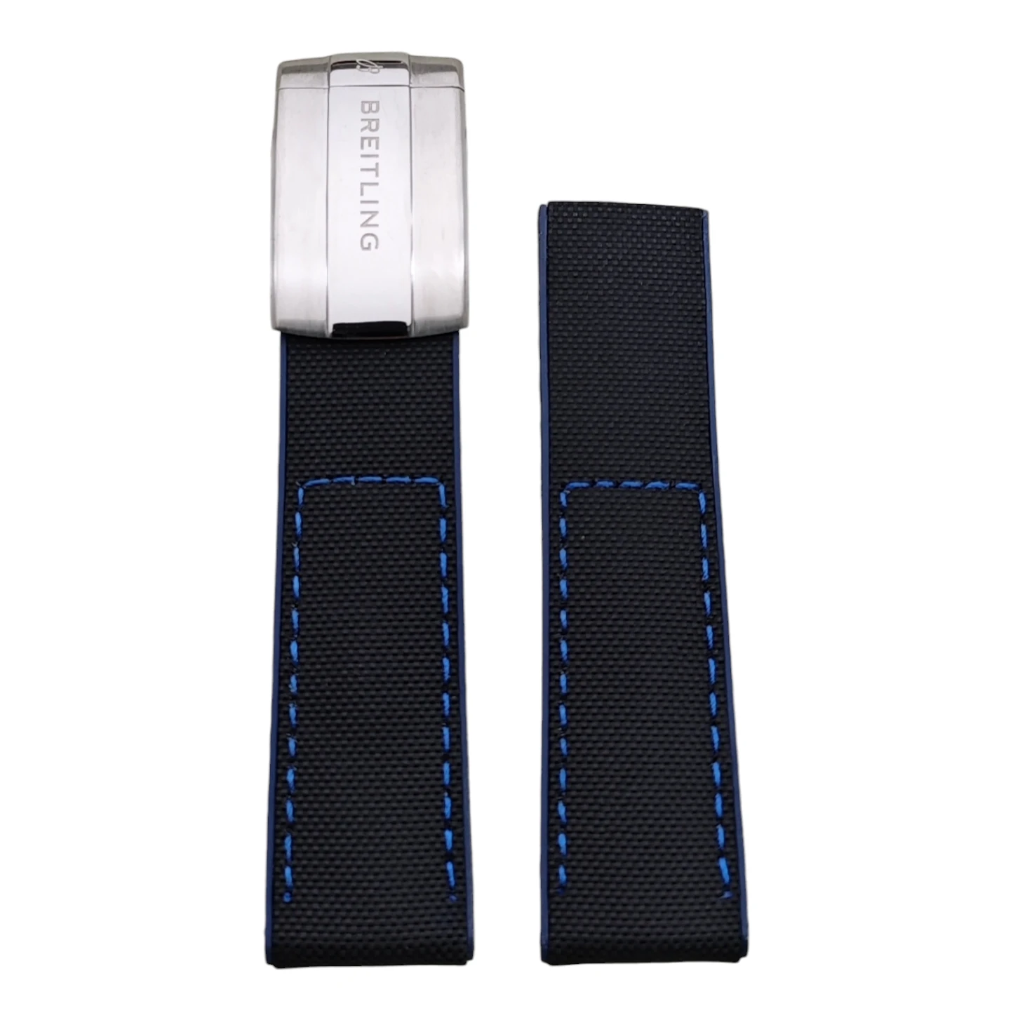 Rouleaux Strap for Breitling Chronomat – 22/24mm Rubber Straps Luxury Rubber, Leather & Metal Watch Straps