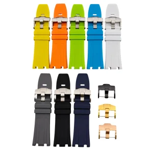 Fluoro Rubber Strap for Audemars Piguet AP Royal Oak Offshore – 28mm