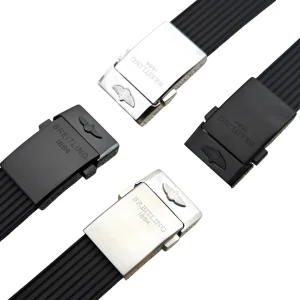 Folding Buckle Clasp for Breitling Rubber Straps – 20mm