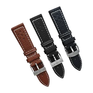 Grain Leather Band for Breitling Avenger, Navitimer, Superocean – 20mm,22mm,24mm
