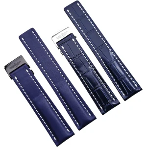 Leather Strap for Breitling Avenger, Navitimer, Superocean – 20/22/24mm