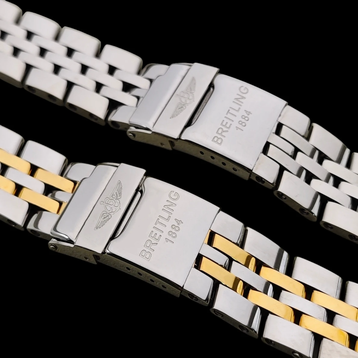 Stainless Steel Metal Bracelet for 42mm Breitling Chronomat – 22mm,24mm Stainless Steel Bracelets Luxury Rubber, Leather & Metal Watch Straps