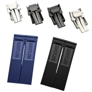 Replacement Rubber Strap for Breitling Avenger, Navitimer, Superocean – 22/24mm