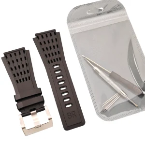 Replacement Rubber Band for Bell & Ross BR01 BR03 – 34x24mm