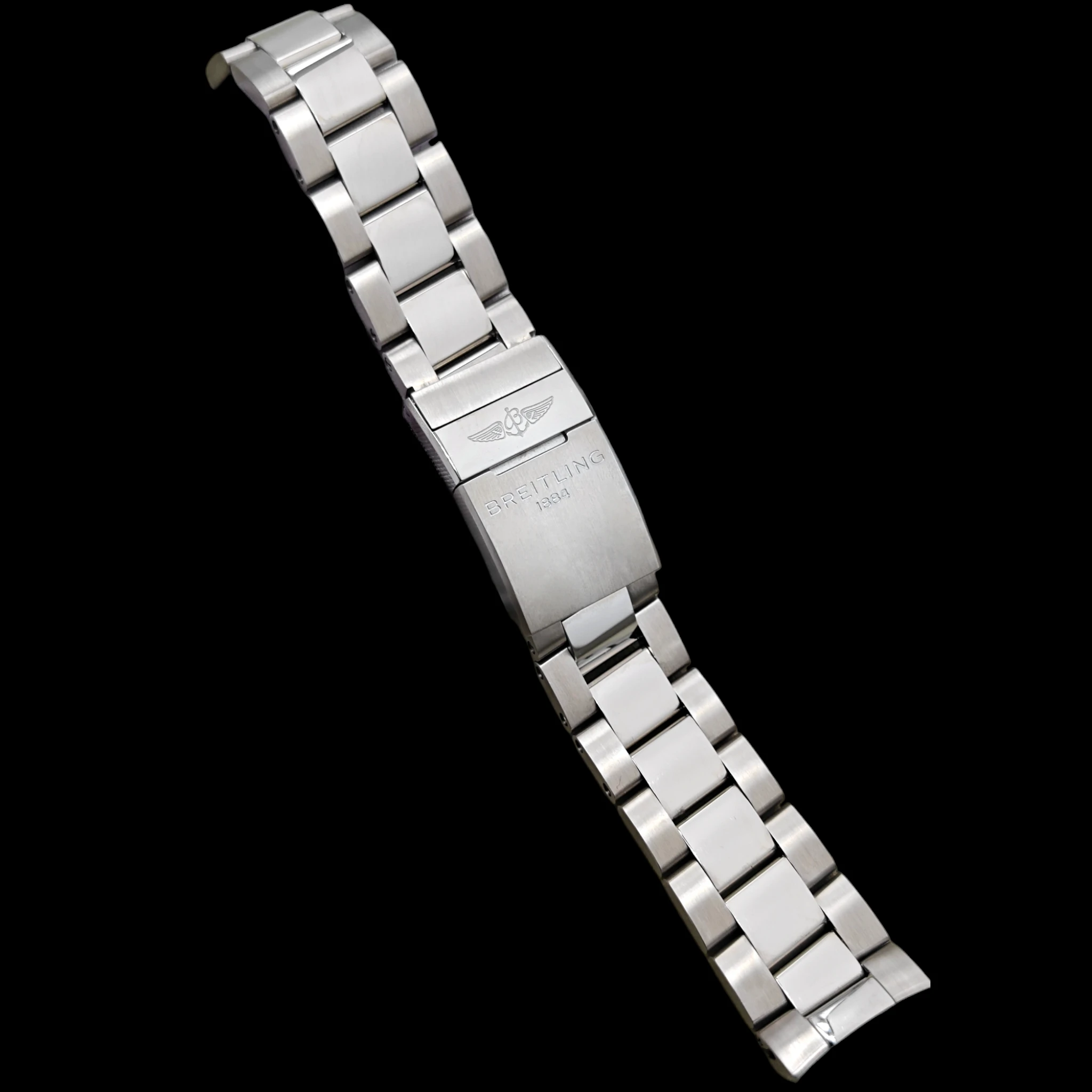 Aftermarket Stainless Steel Bracelet for Breitling Avenger, Navitimer, Superocean – 22/24mm Stainless Steel Bracelets Luxury Rubber, Leather & Metal Watch Straps