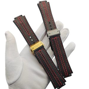 Aftermarket Leather Band for Hublot Big Bang Series – 25x17mm