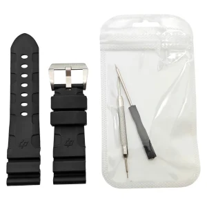 Aftermarket Rubber Band for Panerai Luminor Submersible PAM441 PAM111 – 22mm,24mm,26mm