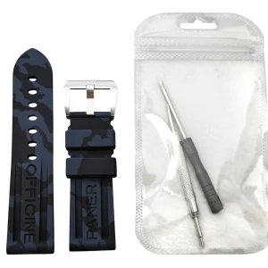 Camo Rubber Strap for Panerai Officine Luminor – 22mm/24mm