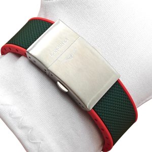 Dual Color Rubber Band for Longines Conquest, HydroConquest L3.781/L3.741/L3.782 – 21mm