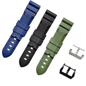 FKM Rubber Band for Panerai Luminor Marina, Submersible PAM1392/PAM0682 – 22mm/24mm/26mm