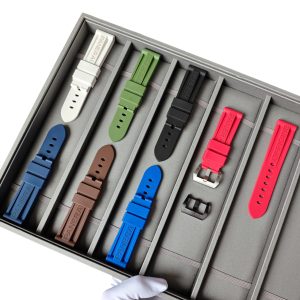 FKM Rubber Strap for Panerai Luminor Marina PAM111/441 – 22mm/24mm
