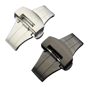 Folding Deployant Buckle Clasp for Panerai Rubber and Leather Straps – 22mm