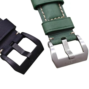 Genuine Suede Leather Band for Panerai Luminor PAM441 PAM111 – 24mm