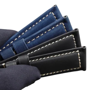 Genuine Suede Leather Strap for 47mm Panerai Luminor – 26mm
