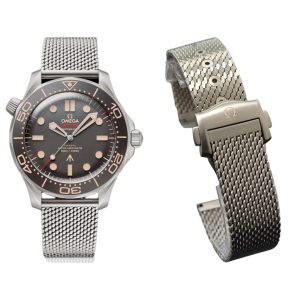 Milanese Mesh Stainless Steel Bracelet for Omega Seamaster 007 James Bond – 20mm