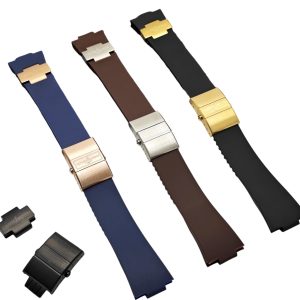 Aftermarket Rubber Band for Ulysse Nardin Diver Watch – 25x12mm