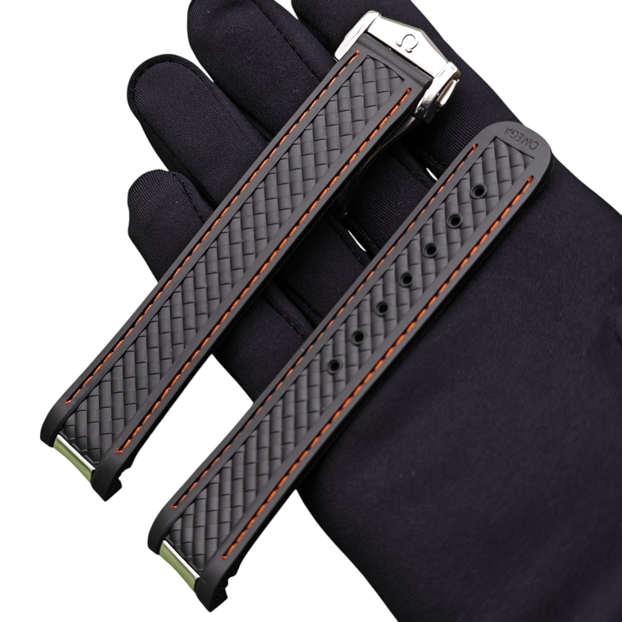 FKM Rubber Strap for Panerai Luminor Marina PAM111/441 – 22mm/24mm Rubber Straps Luxury Rubber, Leather & Metal Watch Straps