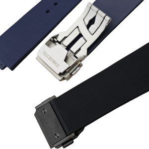 Striped Rubber Band for Hublot Fusion Series – 23x15mm