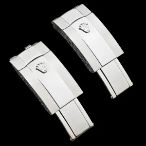 904L Stainless Steel Deployment Buckle for Rolex Datejust, Daytona, Submariner – 16x9mm