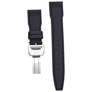 Aftermarket Canvas Fabric Strap for IWC Portugieser, Portofino, Spitfire, Mark 18 – 21mm, 22mm