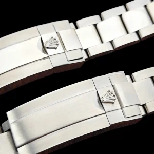 Stainless Steel Oyster Bracelet for Rolex Daytona, Submariner, Datejust, GMT – 20mm, Glidelock Buckle