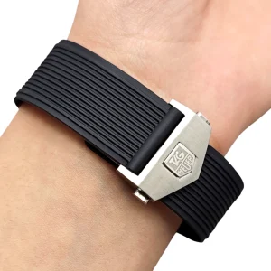 Aftermarket Silicone Rubber Strap for Tag Heuer Aquaracer 300 – 21mm,22mm