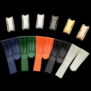 Aftermarket Rubber Strap for Rolex Sea-Dweller, Sky Dweller, Deepsea – 22mm