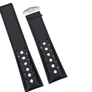 Breathable Leather Band for Tag Heuer Carrera/Monaco/Formula 1 – 22mm