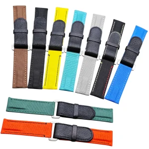 Canvas Fabric Strap for Rolex Daytona, Submariner, GMT, Yacht-Master – 20mm