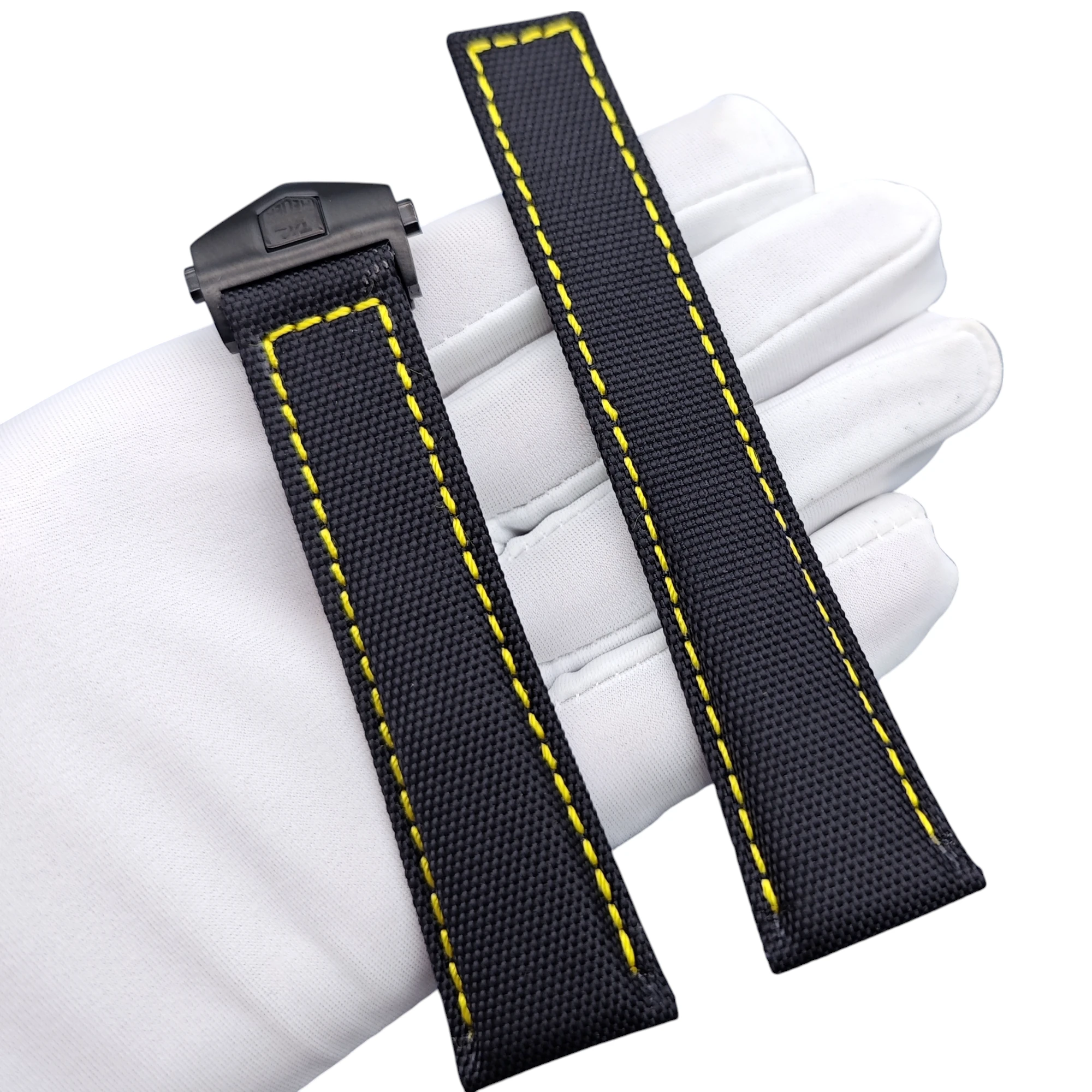 Canvas Fabric Strap for Rolex Daytona, Submariner, GMT, Yacht-Master – 20mm Canvas Straps Luxury Rubber, Leather & Metal Watch Straps