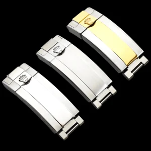 Glidelock Deployment Buckle for Rolex Submariner, Datejust, Daytona Strap – 9x9mm