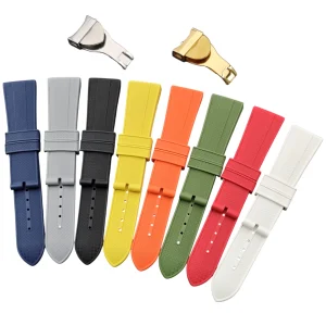 FKM Rubber Band for Tudor Black Bay Heritage, GMT, Pelagos – 22mm