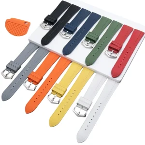 FKM Rubber Strap for Patek Philippe Calatrava Series – 20/22mm