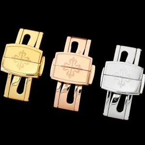 Folding Buckle Clasp for Patek Philippe Aquanaut Rubber Straps – 16/18mm