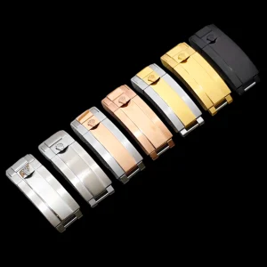 Folding Buckle Clasp for Rolex Daytona, Submariner, GMT, Datejust – 9x9mm/16x9mm