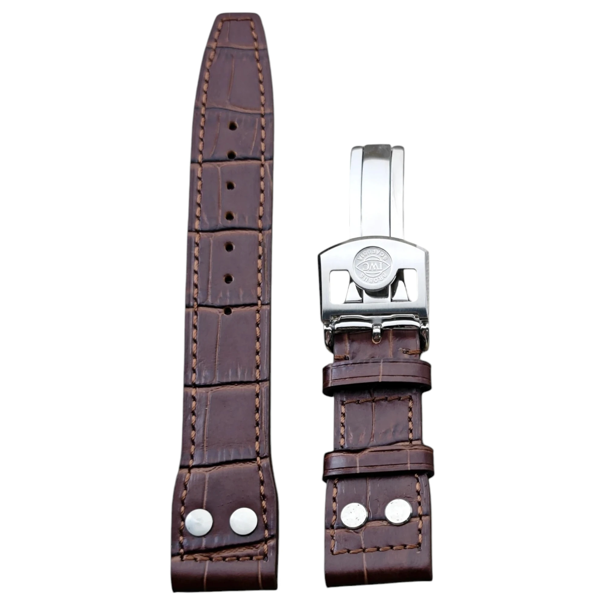 Leather Strap for 41mm Tudor Black Bay 1958 GMT, Pelagos – 22mm Leather Straps Luxury Rubber, Leather & Metal Watch Straps