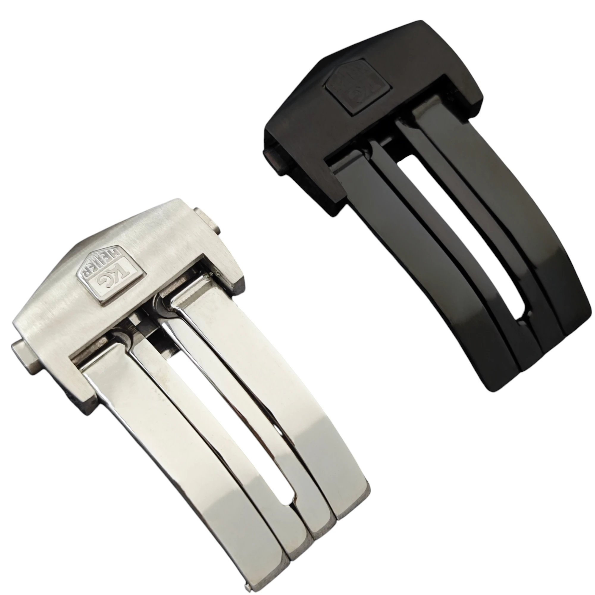 904L Stainless Steel Deployment Buckle for Rolex Datejust, Daytona, Submariner – 16x9mm Buckle Clasp Luxury Rubber, Leather & Metal Watch Straps
