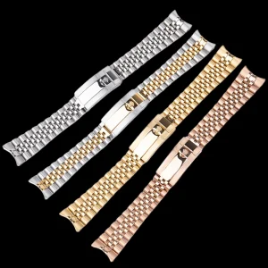 Aftermarket Jubilee Bracelet for Rolex Daytona, Submariner, Datejust – 316L Stainless Steel – 20mm