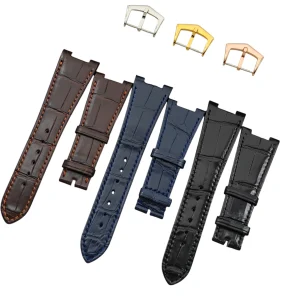 Replacement Leather Strap for Patek Philippe Nautilus 5711 5712G – 25x13mm