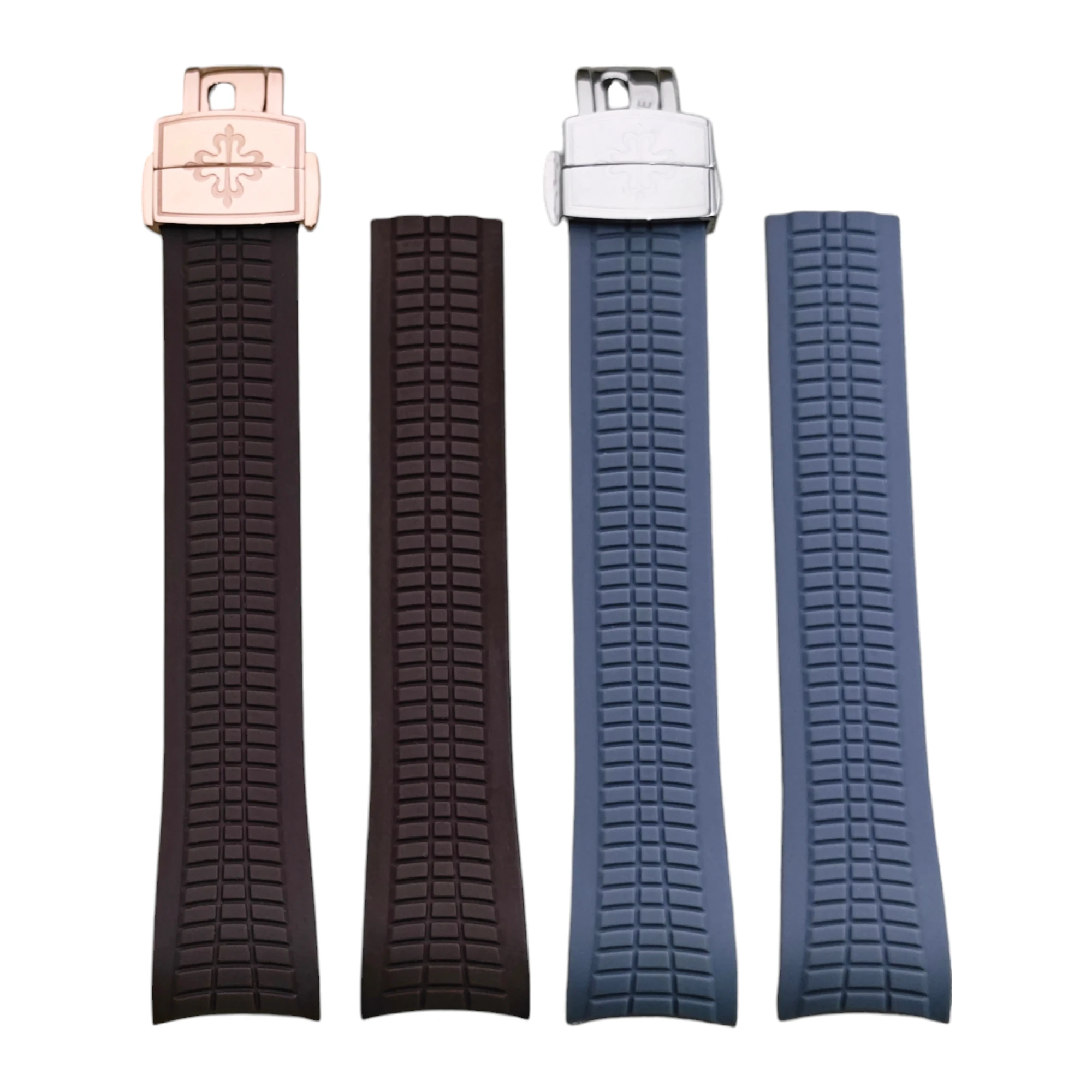 FKM Rubber Strap for Patek Philippe Calatrava Series – 20/22mm Rubber Straps Luxury Rubber, Leather & Metal Watch Straps