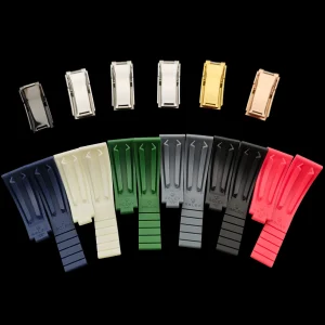 Replacement Rubber Strap for Rolex Deepsea, Sea-Dweller, Sky Dweller – 22mm