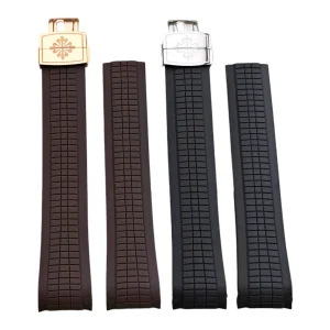 Rubber Strap for Patek Philippe Aquanaut Series 5164a 5167a – 21mm
