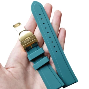 Silicone Rubber Band for Tudor Black Bay Watch – 20/22mm